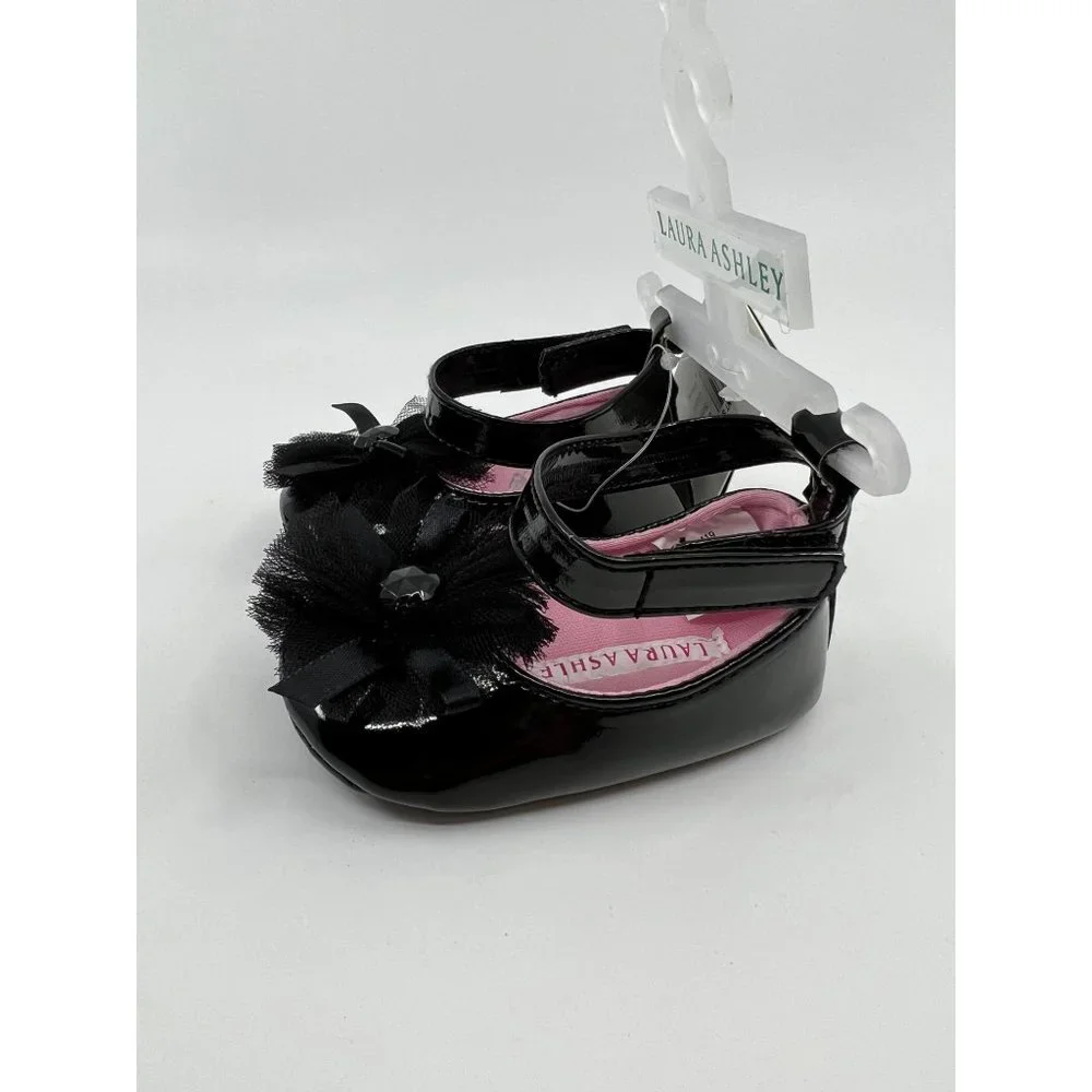 New Laura Ashley Infant Girls Dress Shoes Size 1